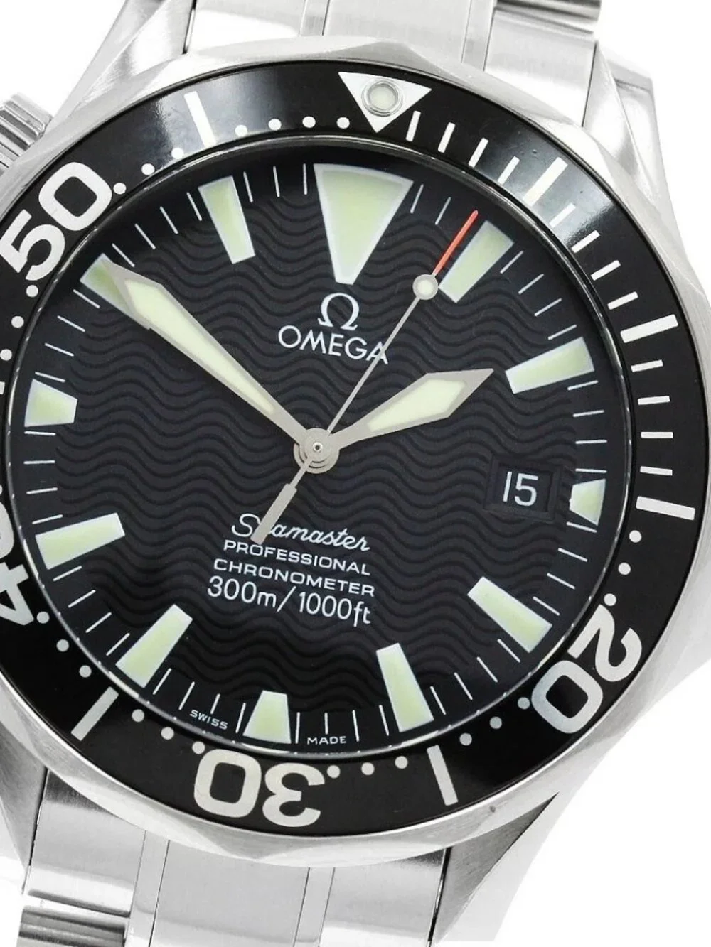 OMEGA Seamaster300 2254.50 Date Black Dial Automatic Men's Watch_955017